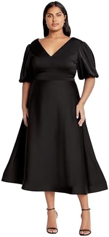 city chic women's plus size dress love pleat City Chic Women's Forbidden Love Maxi Dress