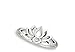 Oxidized Lotus Flower Filigree Vintage Ring .925 Sterling Silver Band Sizes 3-10