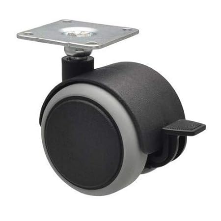 WAGNER Möbelrollen/Doppelrollen Set 4-TLG. Soft - Durchmesser 50 mm