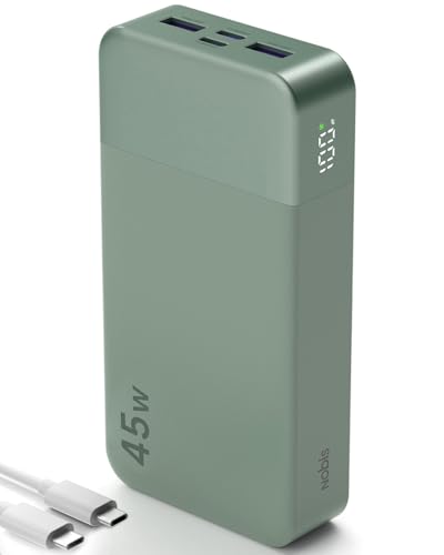 nobis 45W 20000mAh Portable Charger Power Bank