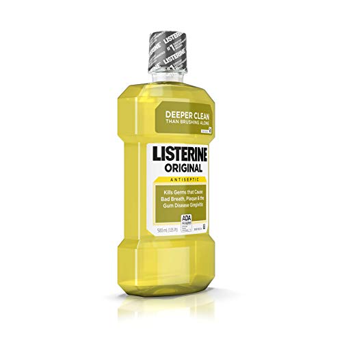 Listerine Original Oral Care Antiseptic Mouthwash with GermKilling