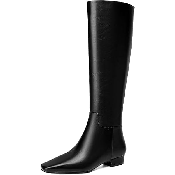 靴 yello FLAT LONG BOOTS(black) LONG BOOTS – YELLO