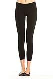 Hard Tail Flat Waist Capri Leggings
