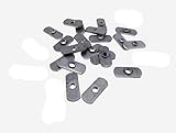 20 Pack 5/16-18 Spot Weld Nuts - Double Tab - ND 2724