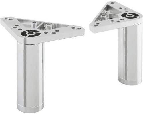 Pelipal - Feet Of Cabinet Quick Set of 2 Chrome, Silver, 10 cm - Image 5
