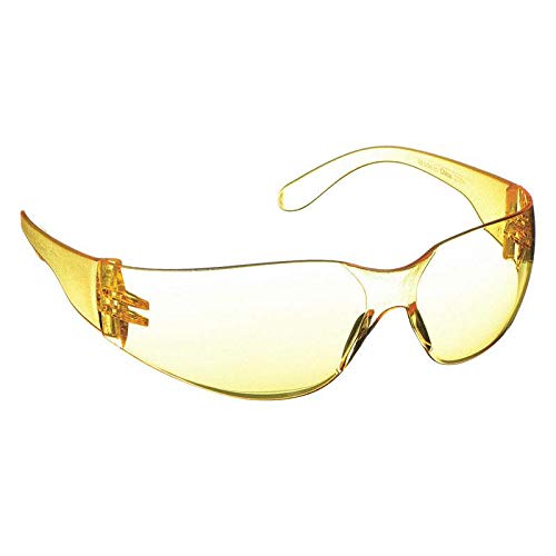 Radnor Classic Series Safety Glasses With Amber Frame And Amber