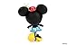 Metals 98255 Disney Classic Minnie Mouse with Blue Polka Dot Dress Collectible Die-Cast Toy Figure, 4