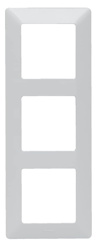 Legrand, Valena Life 754003 Triple Cover Frame Ultra White Halogen-Free Thermoplastic