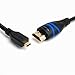 BlueRigger Micro HDMI to HDMI Cable (3FT, 4K@60Hz HDR, Male to Male, 3D, 18Gbps Cord, ARC) - Compatible with GoPro Hero 7/6, Raspberry Pi 4/5, Sony A6300 Camera/Retroid Pocket 3+, Nikon B500