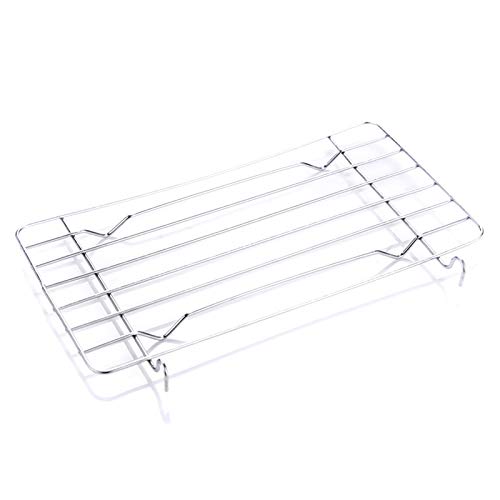 Blue Stones Barbecue Grill Topper Mesh BBQ Cooling Racks Iron Wire Nonstick Grilling Net Outdoor Camping Picnics Use