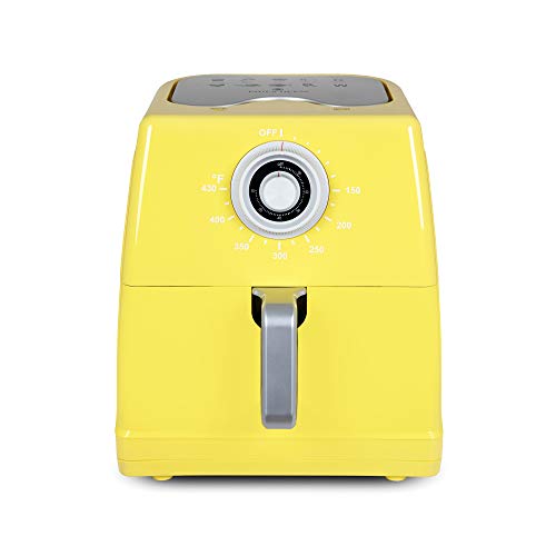 Paula Deen 8.5QT (1700 Watt) Large Air Fryer, Rapid Air Circulation System, Square Single Basket