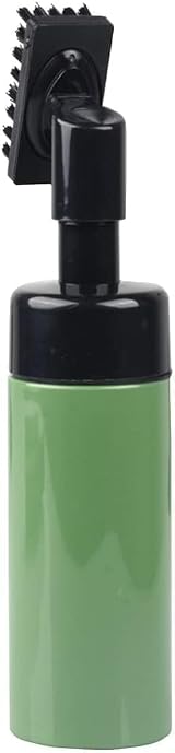 FUZVOL Golf Club Brush Groove Cleaner with Water Spray 2 Pack Green White view 2