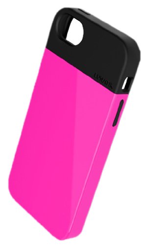 Lunatik FLK5-003 Flak Dual-Layer Protection for iPhone 5 / iPhone 5S - 1 Pack - Retail Packaging - Pink