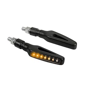 Lampa 90474 Glory SQ, led-knipperlichten voor motorfiets, sequentiële led-knipperlichten, 12 V