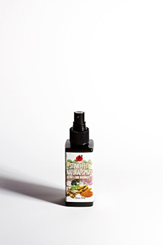 Shoes Deodorizer | Natural Spray for Stinky Foot Odor Eliminator | 18 Thai Herbs,Fight Bacteria,Fungi causing Smelly feet | Athlete's foot
