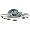 Clarks-Womens-Breeze-Sea-Flip-Flop