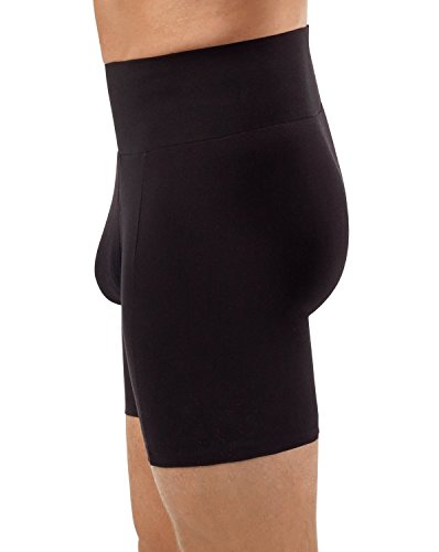 Spanx for Men Men s Slim-Waist Boxer Brief Black Boxer Briefs LG