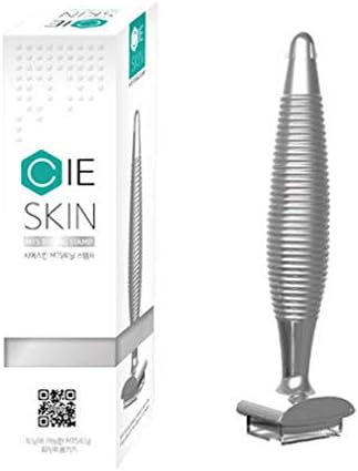 LED Microneedle Stamp 0.8mm 200 Tips Derma Toning Skin Care Anti Aging Scar Wrinkle Cream Ampoule (Stamp Only)