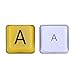 HDE Large Print Keyboard Wired Large Letter Key Keyboard USB Keyboards for Visually Impaired (Yellow Keys)