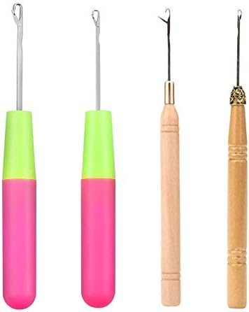 Amazon Com Chris W 4pcs Latch Crochet Needle Hooks Hair