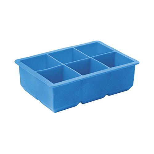 Epicurean 70306 Super Large Ice Cube Tray Cornflower Blue, Silicone