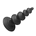 Silicone Anal Bead Butt Plug Anal Trainer Anal Chain with 6 Different Size Balls and Pull Roop for Men Women Romi