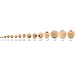 Large Wooden Beads for Crafts - Pack of 50 19mm 3/4 x 3/16 Inch Hole Large Wood Beads for Crafts withHoles for DIY | Round Wooden Balls for Crafts | Wood Beads for Jewelry Making | Woodpeckers