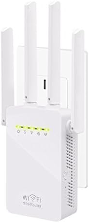 Wifi Repeater, KeepTpeeK 300Mbps 2.4GHz Wifi Range Extender Signal Extenders Internet Booster Wireless Router 360 degree Wifi Booster Signal Amplifier with Four Antennas
