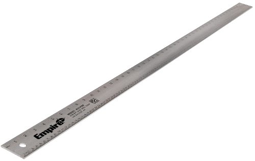 Empire Level 4004IM Aluminum Straight Edge with Inch and Metric Graduations, 48-Inch