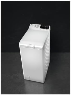 AEG LTA6G7331E, Lavadora de carga superior 7 kg, 1300 rpm, Instalação gratuita, Função Prosense, Abertura suave, Programa de economia de tempo, Gaveta LiquiSystem, Display LCD, Série 6000, Branco, Classe A
