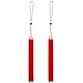 Andux 2pcs/set 100cm/50cm Taiji Sword Tassel Long Silk Chinese Kungfu Sword Tassel Sword Martial Arts Supplies Drama Accessories Pack of 2 TJJS-02