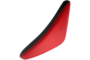 LHRLAOLIU Motorcycle Flat Tall Foam Seat For CRF50 90cc 110cc 125cc 140cc 150cc 160cc XR 50 SSR Trail Dirt pit Bike Off Road motocross motocicleta scooter (Red)