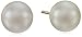 14k Yellow Gold Akoya Cultured Pearl Stud Earrings (6.5-7mm)