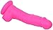 Colours Pleasures Silicone Dong Dildo, Pink, 5 Inch