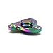 YGJ Spinner Fidget EDC ADHD Focus Toy Ultra Durable High Speed 3-7 Minute Spins Precision zinc alloy material (Rainbow-Dart)