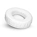 Brainwavz XL Large Replacement Memory Foam Earpads - Suitable for Many Other Large Over The Ear Headphones - Sennheiser, AKG, HifiMan, ATH, Philips, Fostex, Sony (White)