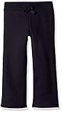 French Toast Big Girls' Fleece Pant, Navy, 10/12