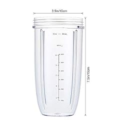 32oz Blender Cups for Nutribullet 600W&900W