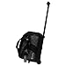 Pyramid Path Deluxe Double Roller with Oversized Accessory Pocket Bowling Bag (Black/Charcoal Circuit)