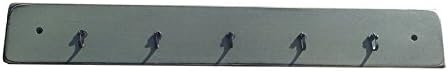 Handmade Country Distressed Painted Coat or Towel Rack with Rustic Nails, 24" x 3.5" x 1"