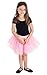 Simplicity Baby Classic 5 layered Tulle Tutu Skirts Cosplay Dress, Light Pink, Baby (6-18 mos)