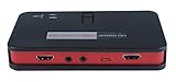 HD Game Video Capture Box Card HDMI 1080P Recorder Device w/IR for Xbox One 360, Playstation PS4 PS3 PS2, Wii U Gameplay, PC - Share Your Own MV on YouTube