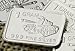 15 Solid Silver One Gram .999 pure Silver Collectable Art Bars with random designs in a jewelry pouch