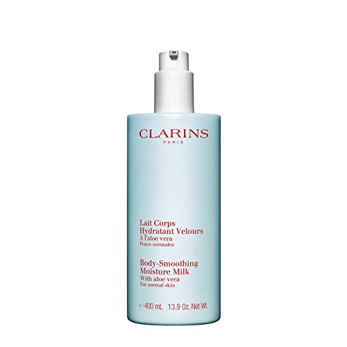 Clarins Paris Körperglättende Feuchtigkeitsmilch mit Aloe Vera, 400 ml