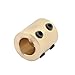 uxcell 8mm to 12mm Bore Rigid Coupling 22mm Length 20mm Diameter Motor Shaft Coupler Connector Copper with Screws