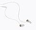 Symphonized ALN Premium Genuine Wood in-Ear Noise-isolating Headphones, Earbuds, Earphones with Mic (White)