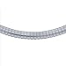 DragonWeave 6mm Sterling Silver Omega Necklace Chain - 16 Inches