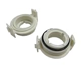 BMW E46 3 Series 325i 325ci 330i 330ci D2S Xenon Bulbs Adapters For Low Beam HID Installation