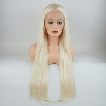 Amazon Com Meiyite Hair Straight Super Long 28inch White Light