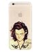 iPhone 6 Case, DECO FAIRY® Protective Case Bumper[Scratch-Resistant] [Perfect Fit] Translucent Silicone Clear Case Gel Cover for Apple iPhone 6 (The Coolest Guy iPhone 6)